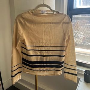 Comme des Garcons wool long sleeve top